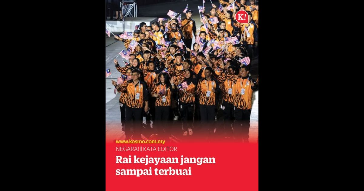 Rai kejayaan jangan sampai terbuai