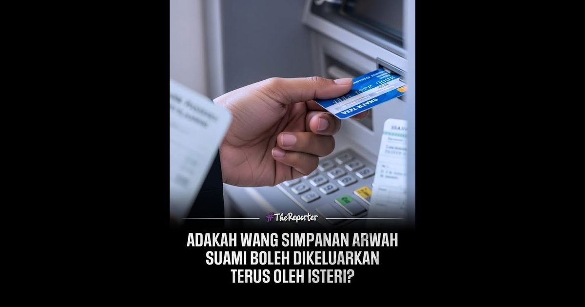 Ramai isteri menyangka mereka boleh mengeluarkan wang dari akaun bank suami yang telah meninggal dunia terutama jika mempunyai akses nombor PIN atau kata laluan.