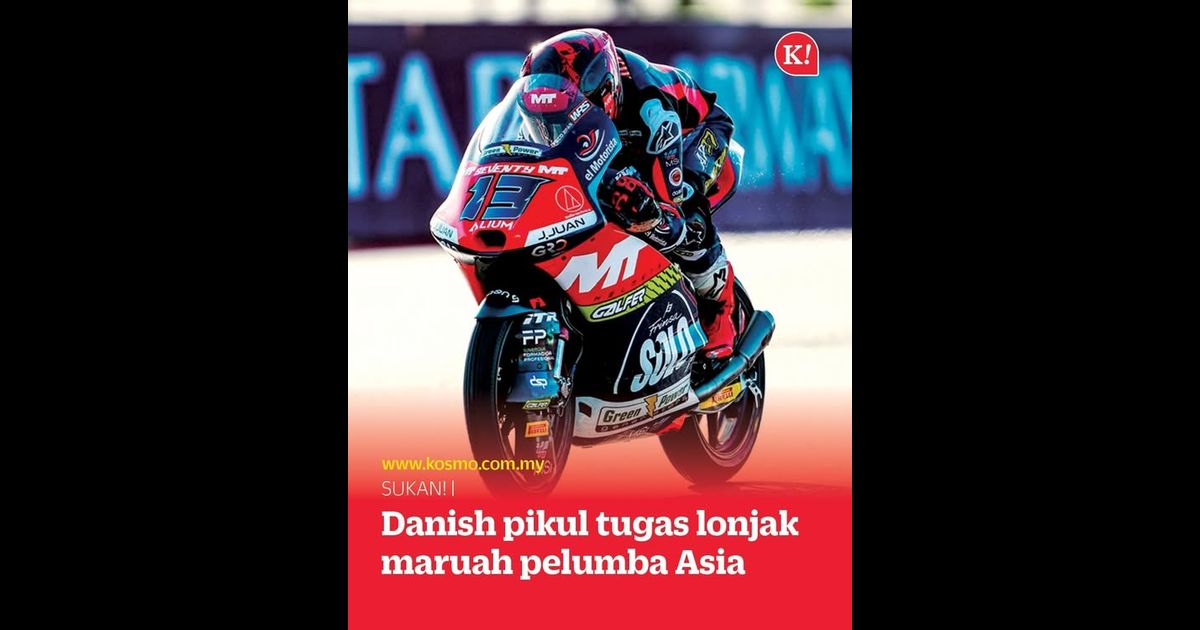 Danish pikul tugas lonjak maruah pelumba Asia