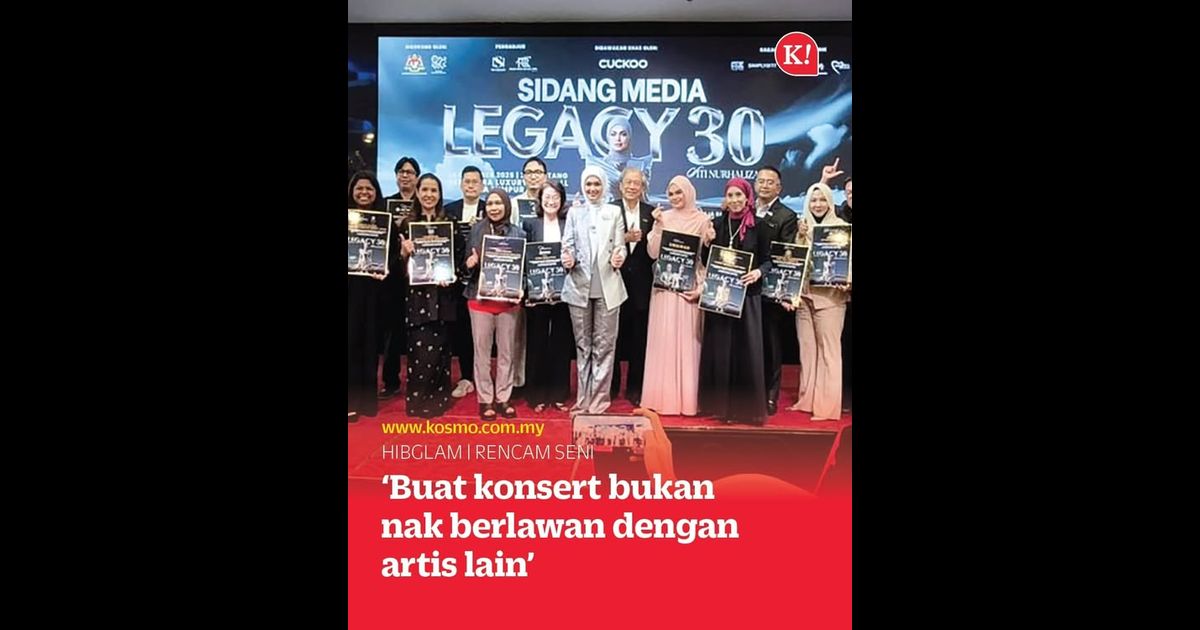 ‘Buat konsert bukan nak berlawan dengan artis lain’