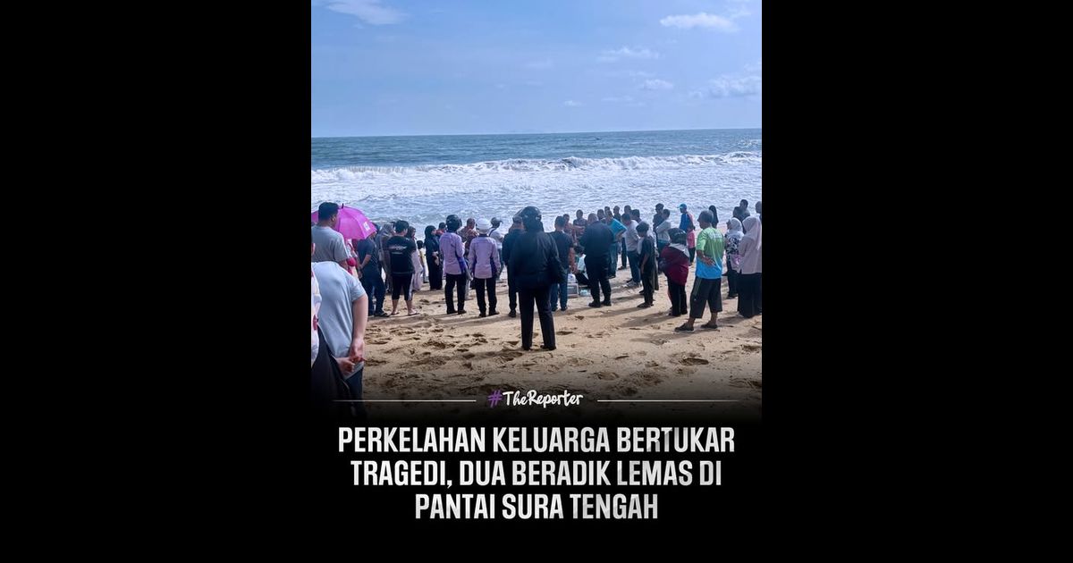Dua beradik lemas di Pantai Sura Tengah