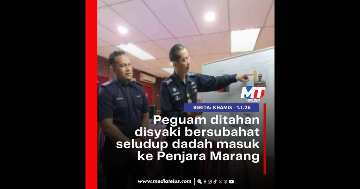 Peguam ditahan disyaki bersubahat seludup dadah masuk ke Penjara Marang