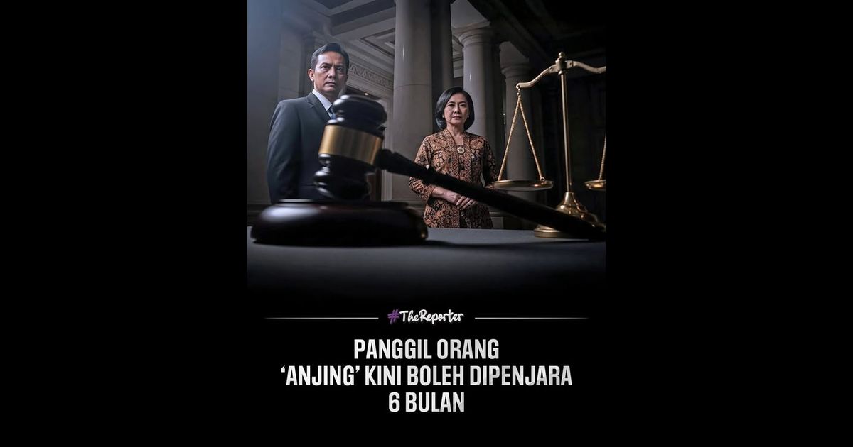 Mulai 2 Januari 2026, perbuatan menghina individu lain dengan menggunakan sebutan haiwan seperti “anjing” tidak lagi dianggap gurauan di Indonesia.