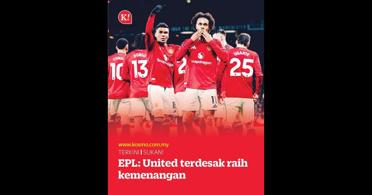 EPL: United terdesak raih kemenangan