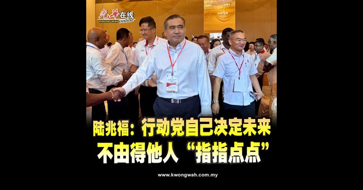 陆兆福：行动党自己决定未来 不由得他人“指指点点”