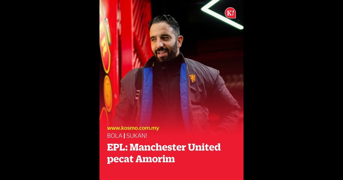 EPL: Manchester United pecat Amorim