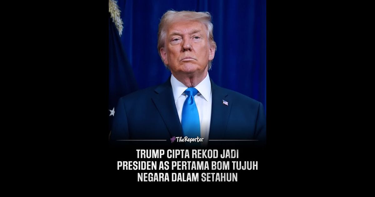 Pentadbiran Trump mencatatkan sejarah baharu pada tahun 2025 apabila melancarkan serangan udara di tujuh buah negara dalam tempoh setahun.