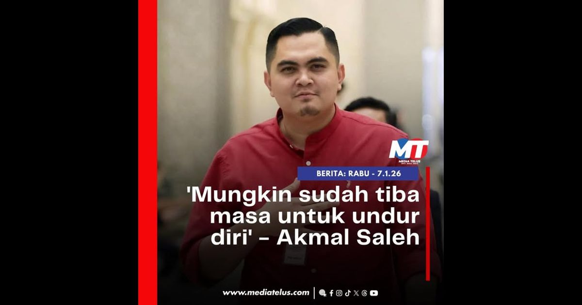 ‘Mungkin sudah tiba masa untuk undur diri’ – Akmal Saleh