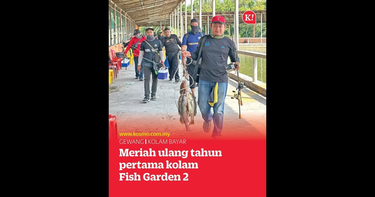 Meriah ulang tahun pertama kolam Fish Garden 2