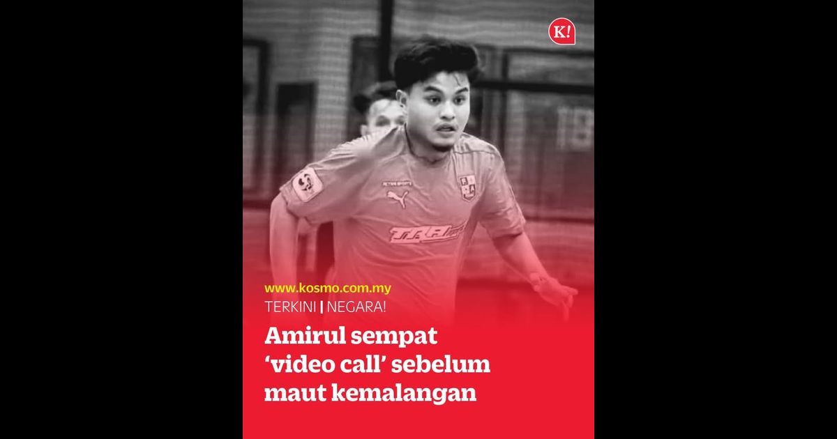 Amirul sempat ‘call’ sebelum maut kemalangan