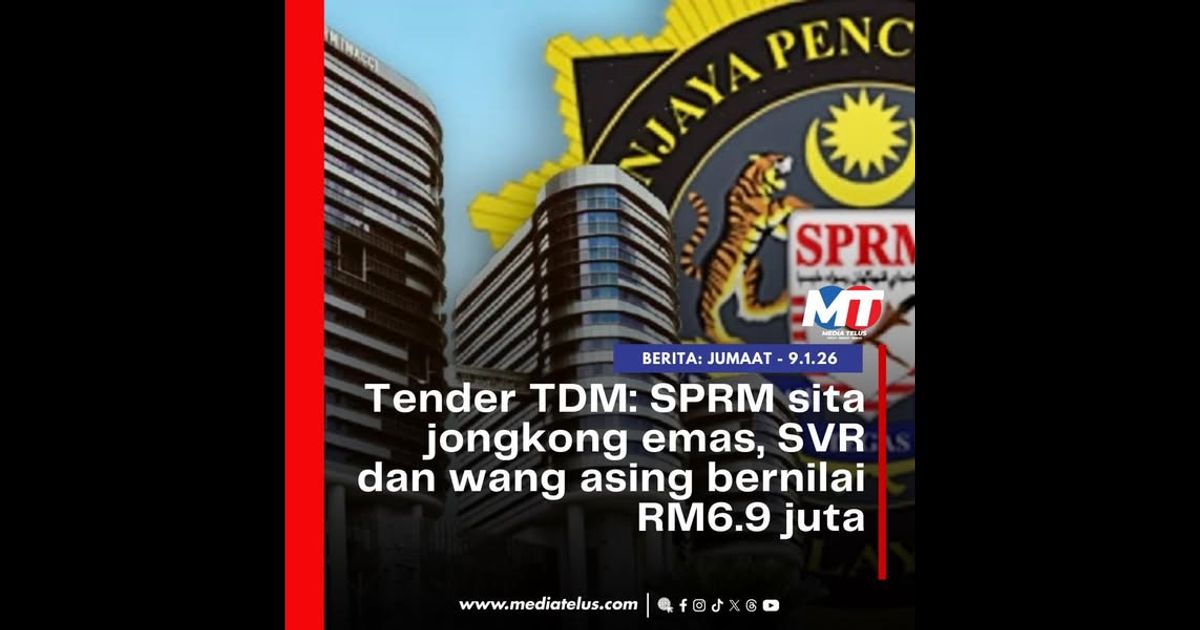 Tender TDM: SPRM sita jongkong emas, SVR dan wang asing bernilai RM6.9 juta