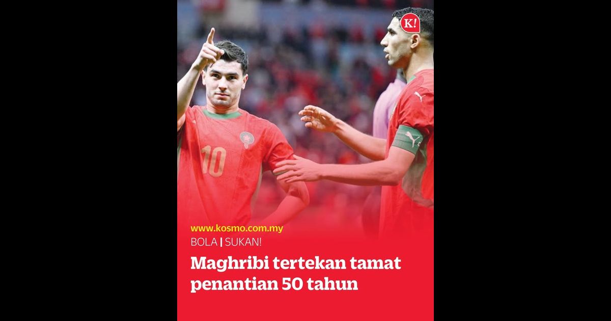 Maghribi tertekan tamat penantian 50 tahun