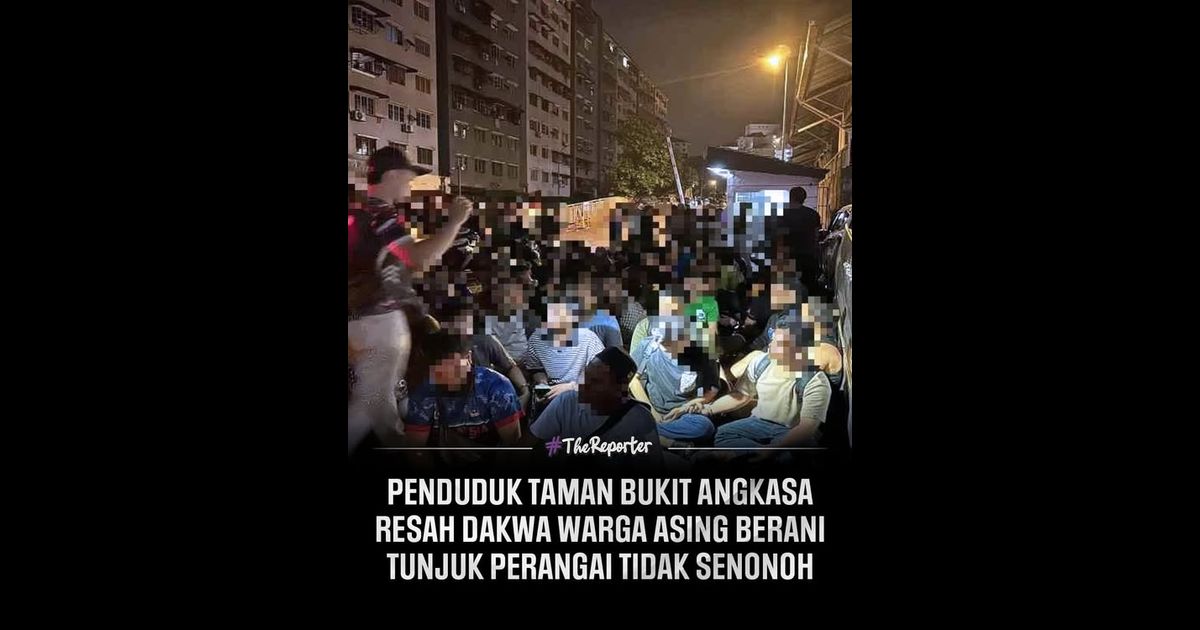 Penduduk Flat Taman Bukit Angkasa meluahkan kebimbangan terhadap tingkah laku segelintir warga asing yang didakwa berkelakuan tidak senonoh dan menjejaskan keselamatan kawasan perumahan.
