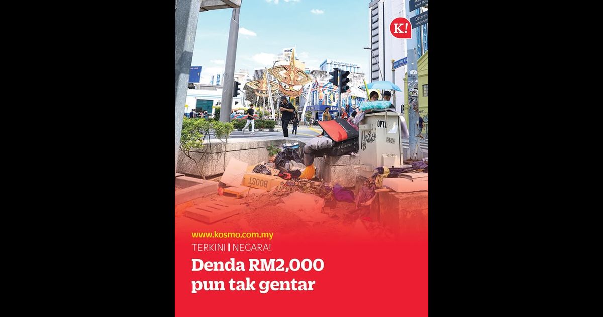 Denda RM2,000 pun tak gentar