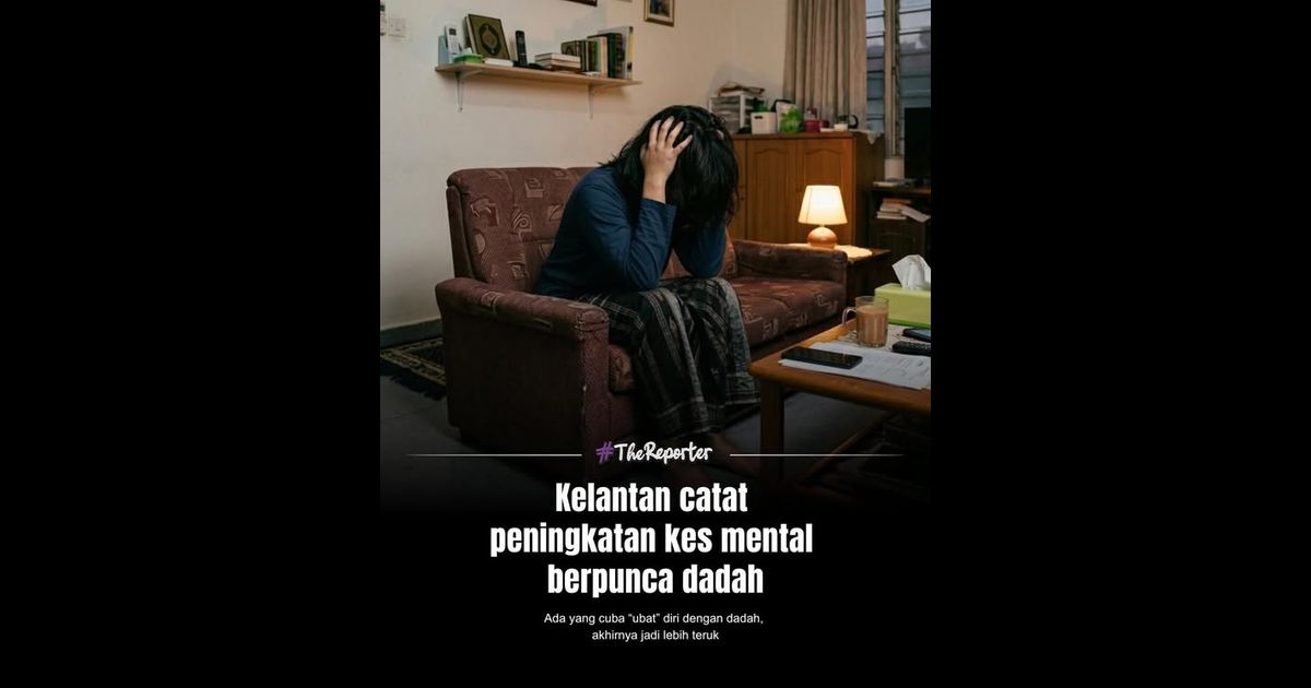 Penyalahgunaan dadah dikenal pasti sebagai antara faktor utama yang menyumbang kepada peningkatan kes gangguan mental di Kelantan, dengan ratusan pesakit turut mengalami masalah ketagihan.