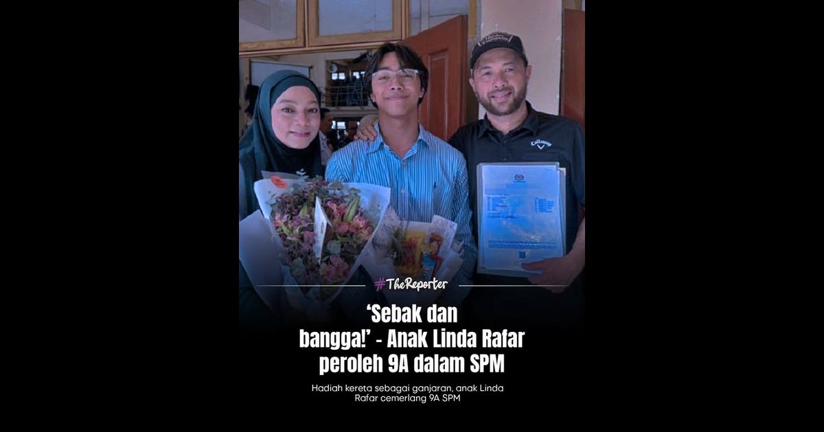 Anak Linda Rafar peroleh 9A dalam SPM
