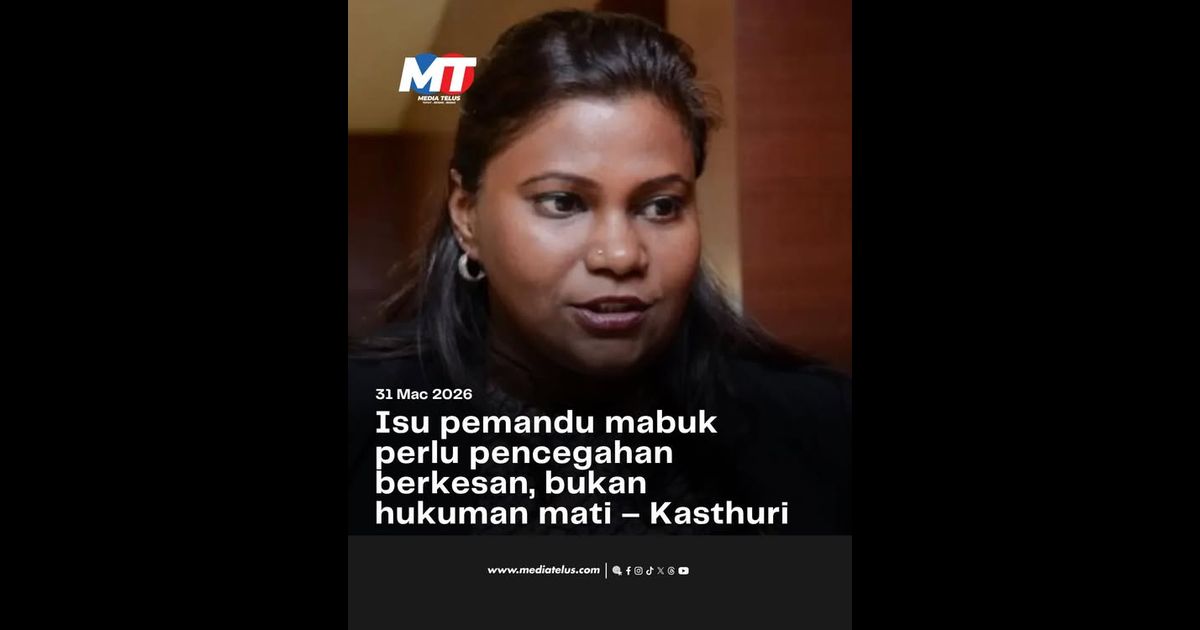 Isu pemandu mabuk perlu pencegahan berkesan, bukan hukuman mati – Kasthuri