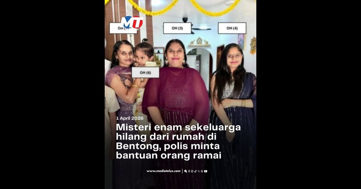 Misteri enam sekeluarga hilang dari rumah di Bentong, polis minta bantuan orang ramai