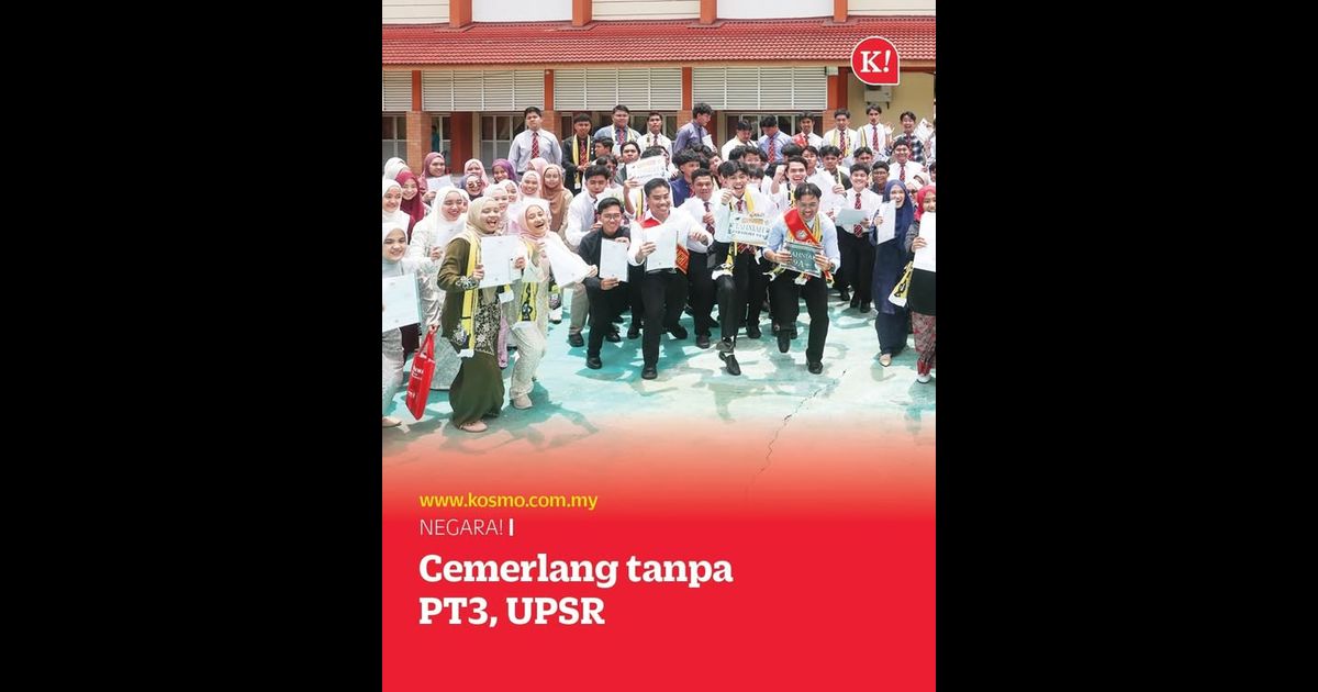 Cemerlang tanpa PT3, UPSR