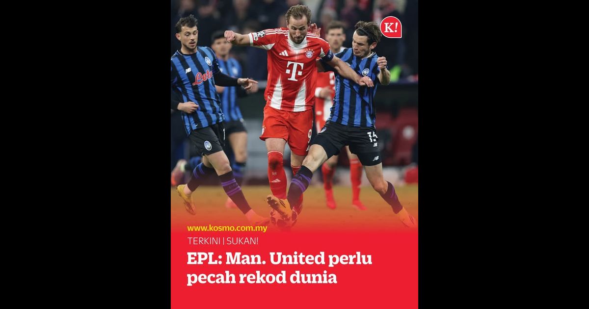 EPL: Man. United perlu pecah rekod dunia