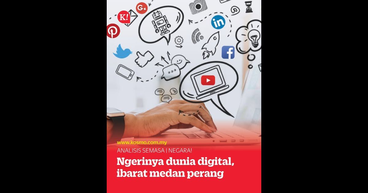 Ngerinya dunia digital, ibarat medan perang