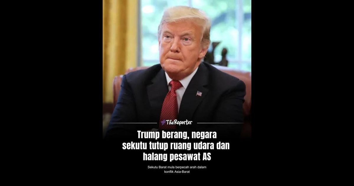 Donald Trump mengecam tindakan France yang menolak penggunaan ruang udara untuk pesawat Amerika menuju ke Israel, menyifatkan negara itu sebagai “tidak membantu” dan memberi amaran Washington akan mengingatinya.